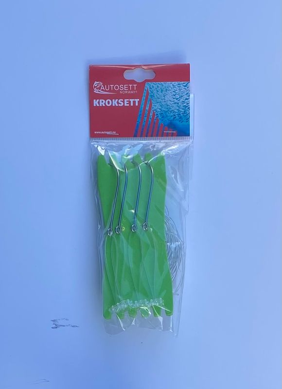 Mustad krogsæt nr. 5. Standard